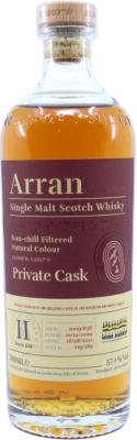 Arran 2009 Sherry Hogshead Kensington Wine Market 57.1% 700ml