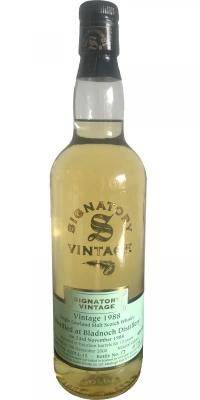 Bladnoch 1988 SV Vintage Collection Bourbon Casks 42013 42015 43% 700ml