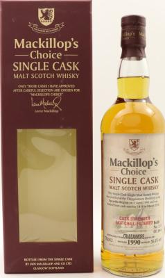 Cragganmore 1990 McC Single Cask Cask Strength #1418 56.4% 700ml