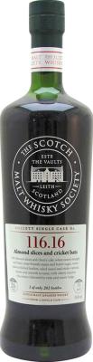 Yoichi 1982 SMWS 116.16 Almond Slices and Cricket Bats Refill Hogshead ex Bourbon 59.6% 700ml