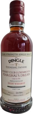 Dingle Fearghal's Dream Founding Fathers Bottling Port Cask #432 Whisky Club Luxembourg 59.6% 700ml