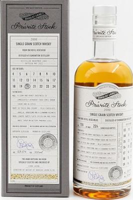 Dumbarton 20yo DL Private Stock One Refill Hogshead 59.5% 700ml