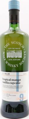 Aberlour 2007 SMWS 54.48 Tropical mango vanilla cupcake 1st Fill Ex-Bourbon Barrel 59.6% 700ml