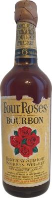 Four Roses Kentucky Straight Bourbon Whisky Importado Ed Imbott. Da Rene Briand S.p.A 40% 700ml