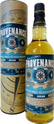 Arran 2013 DL Provenance Coastal Collection Ex Bourbon Barrel 46% 700ml