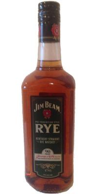 Jim Beam Rye Pre-Prohibition Style Green Label 45% 750ml