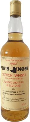 Pig's Nose Finest Scotch Whisky 40% 750ml