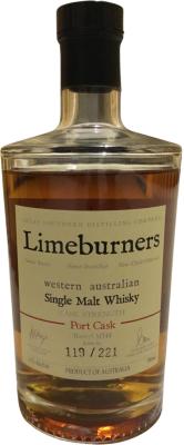 Limeburners Port Cask Barrel M144 Cask Strength 61% 700ml