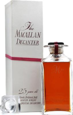 Macallan 1962 18 M 24 Crystal decanter 43% 750ml