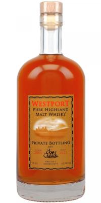 Westport 2005 UD First Fill Sherrry Butt The Quaich 62.9% 700ml