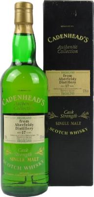 Aberfeldy 1978 CA Authentic Collection Oak Cask 57.9% 700ml