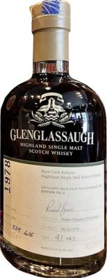 Glenglassaugh 1978 Rare Cask Release SEA Edition 2 Pedro Ximenez Puncheon 45.5% 700ml