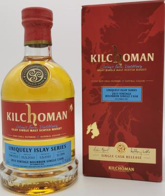 Kilchoman 2013 An T-earrach 2020 Bourbon Single Cask 334/2013 57.2% 700ml