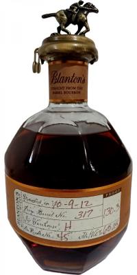 Blanton's Straight from the Barrel #317 65.15% 700ml