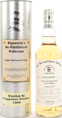 Cragganmore 1989 SV The Un-Chillfiltered Collection #975 46% 700ml