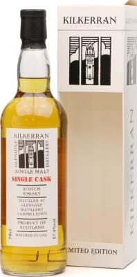 Kilkerran 2006 Single Cask Hanseatische Weinhandelsgesellschaft 57.4% 700ml