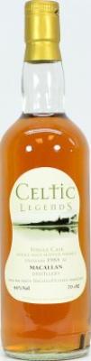 Macallan 1988 LG Celtic Legends Sherry Butt 10274 46% 700ml