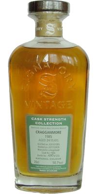 Cragganmore 1985 SV Cask Strength Collection #1994 50.7% 700ml