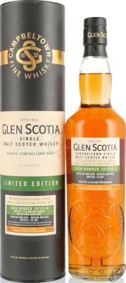 Glen Scotia 2010 Peated 1st Fill Ruby Port Hogshead 19/324-5 56.6% 700ml