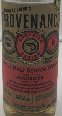 Auchroisk 2009 DL Provenance Refill Hogshead DL 13053 46% 700ml