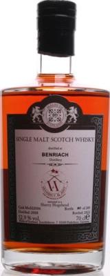 BenRiach 2008 MoS Sherry Hogshead 52.9% 700ml