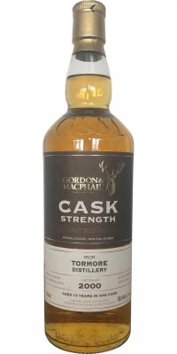 Tormore 2000 GM Cask Strength Refill Bourbon Barrel 58.4% 750ml