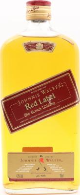 Johnnie Walker Red Label 43% 750ml