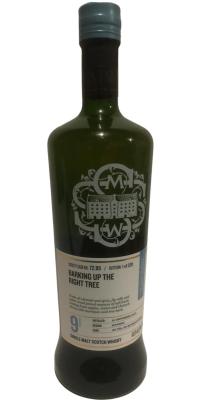 Miltonduff 2010 SMWS 72.95 Barking up the right tree 1st Fill Bourbon Barrel 63% 750ml