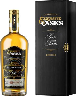 Invergordon 1977 TCaH Exquisite Casks 43.6% 700ml