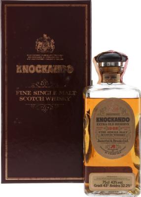 Knockando 1962 XO Reserve Square Decanter 43% 750ml