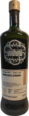 Ben Nevis 2012 SMWS 78.70 Spring-back serrano 1st Fill Ex-Bourbon Hogshead 58.4% 700ml