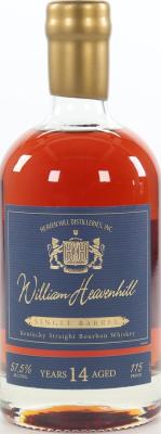 William Heavenhill 2003 Single Barrel New American Oak Barrel 8 57.5% 750ml