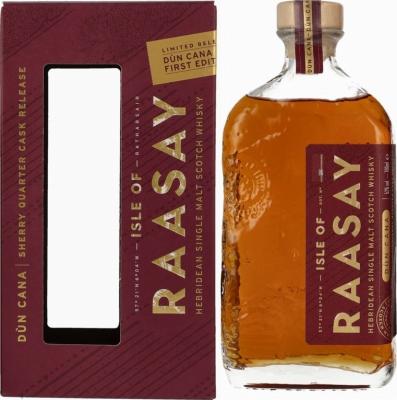Raasay Dun Cana Sherry Quarter Cask Release Oloroso & PX Quarter Cask 52% 700ml