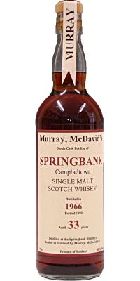 Springbank 1966 MM 46% 700ml