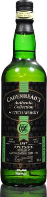 Cardhu 1987 CA Authentic Collection Cardow Bourbon Hogshead 56.8% 700ml