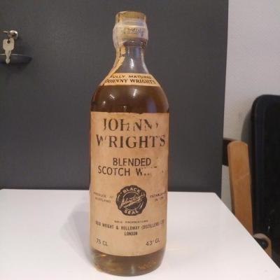 Johnny Wright's Blended Scotch Whisky Black Seal 43% 750ml
