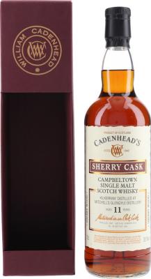 Kilkerran 2007 CA Wood Range Sherry Cask 58.1% 700ml