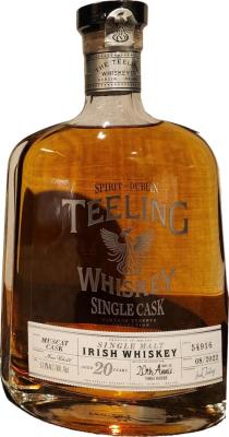 Teeling 20yo Single Cask Muscat Three Rivers 20th Anniversary 53.8% 700ml