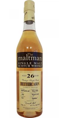 Fettercairn 1989 MBl The Maltman Refill Bourbon Cask #1369 47.7% 700ml