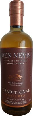 Ben Nevis Traditional Peated Malt 46% 700ml