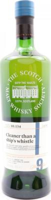 Bunnahabhain 2008 SMWS 10.134 Cleaner than a ship's whistle 9yo Refill Ex-Bourbon Barrel 60% 700ml