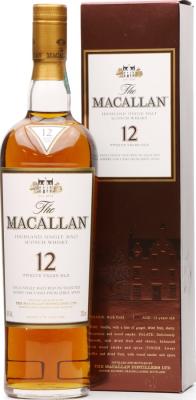 Macallan 12yo Sherry Oak 40% 700ml