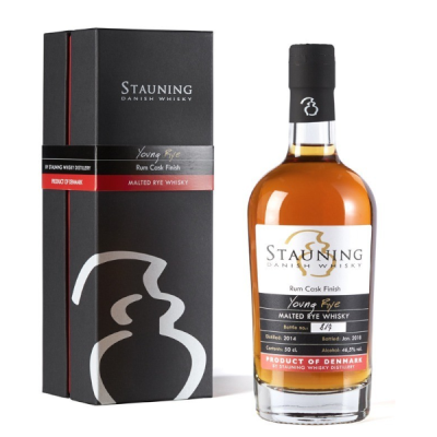 Stauning 2014 Young Rye Rum Cask Finish 46.5% 500ml