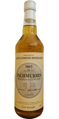 Inchmurrin 1967 AdW #5673 Imported & Bottled by Adolf Weisenbach 46.2% 700ml