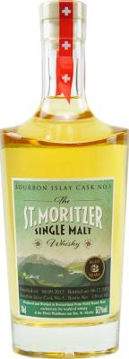 St. Moritzer 2012 Single Malt Bourbon Islay Cask 57.7% 700ml