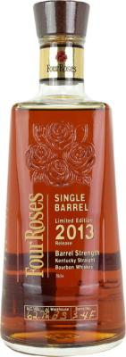 Four Roses Single Barrel Limited Edition 2013 3-4F 62.7% 700ml