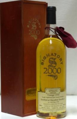 Macallan 1990 SV Millennium Edition Sherry Butt #10041 43% 1500ml