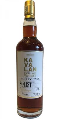 Kavalan Solist Sherry Cask S090612006A 57.1% 700ml