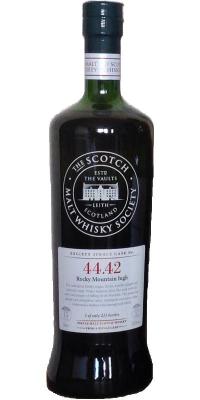 Craigellachie 1993 SMWS 44.42 Rocky Mountain high Refill Ex-Bourbon Barrel 58.8% 700ml