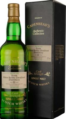 Glen Keith 1973 CA Authentic Collection 22yo 57.1% 700ml